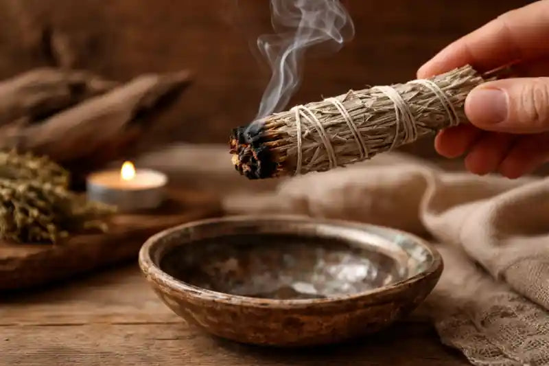 Sauge blanche à brûler : bienfaits, purification de la maison et comment l'utiliser