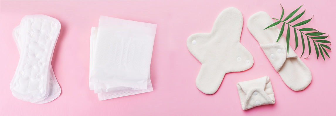 Serviettes et protège-slips lavables ou jetables ?