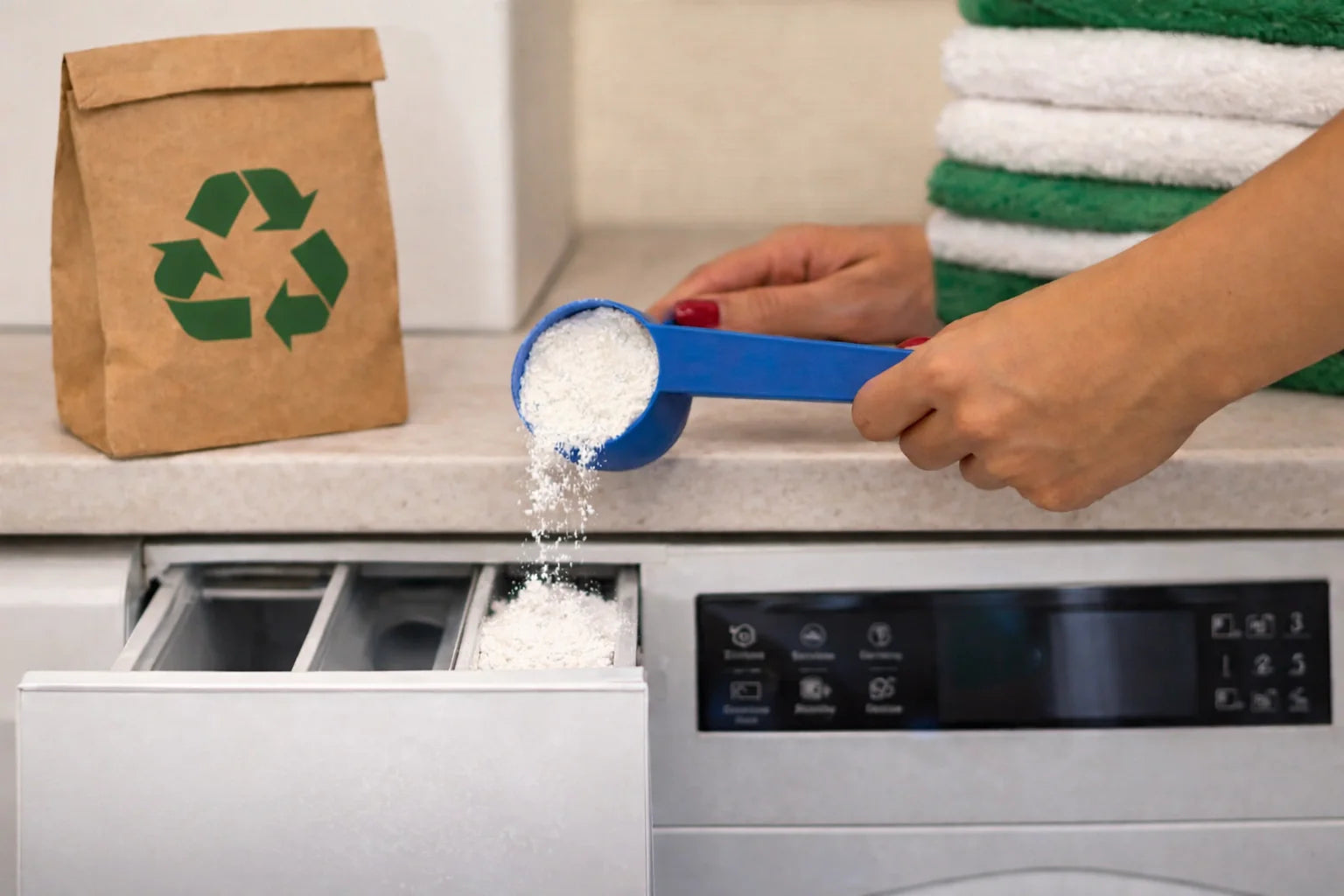 Lessive en poudre : une solution écologique et économique