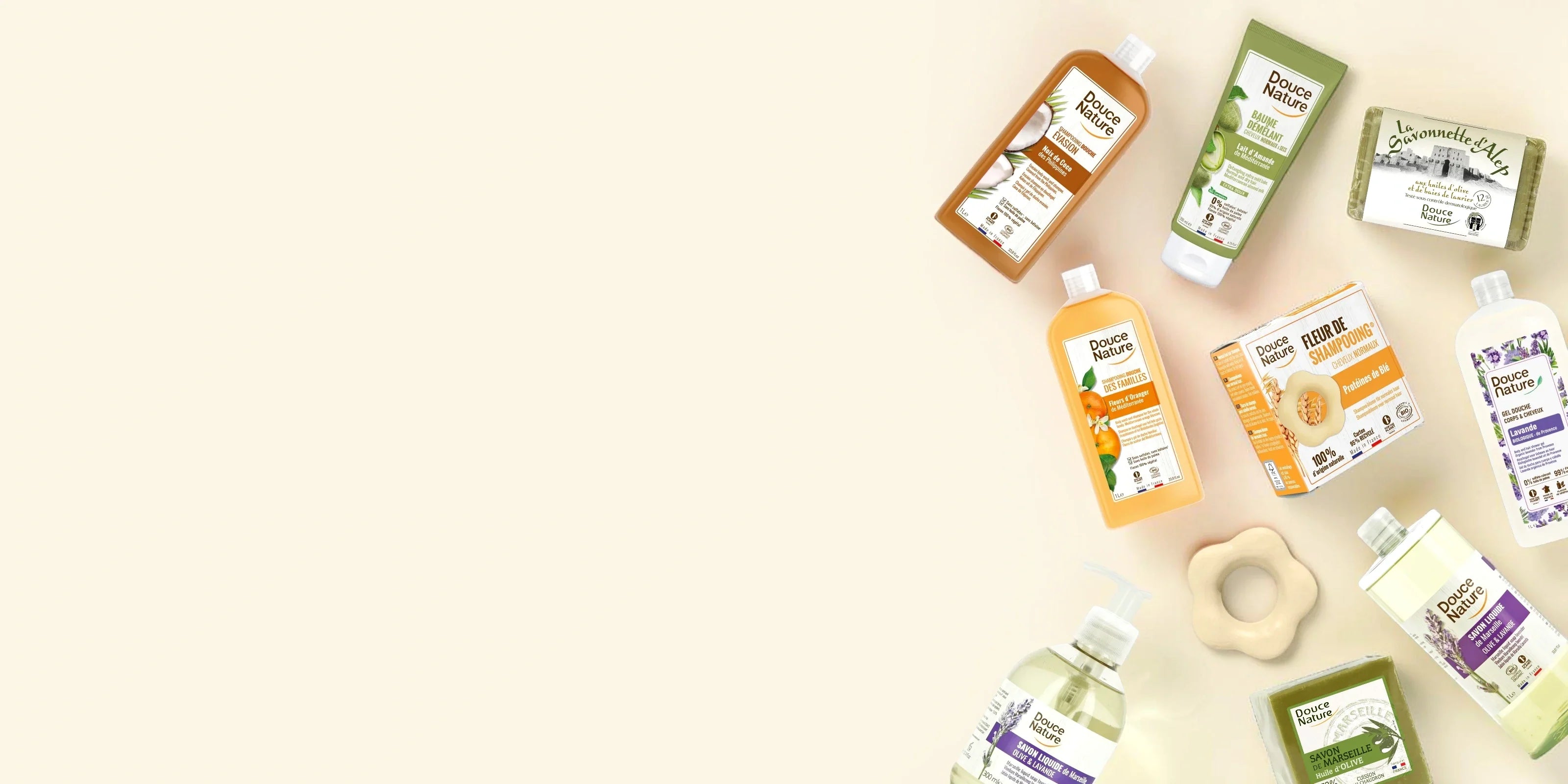 Douce Nature : hygiène et cosmétique bio depuis 1985