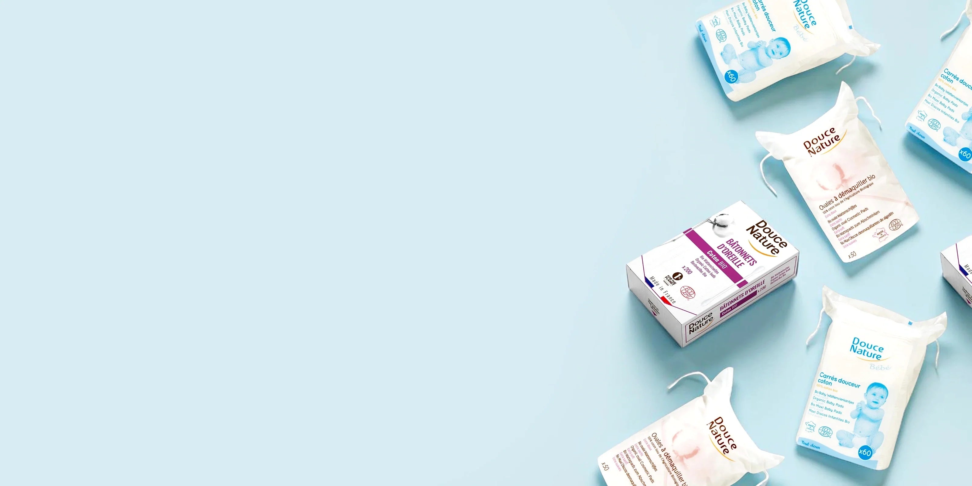 Douce Nature coton : cotons bio certifiés pour le quotidien