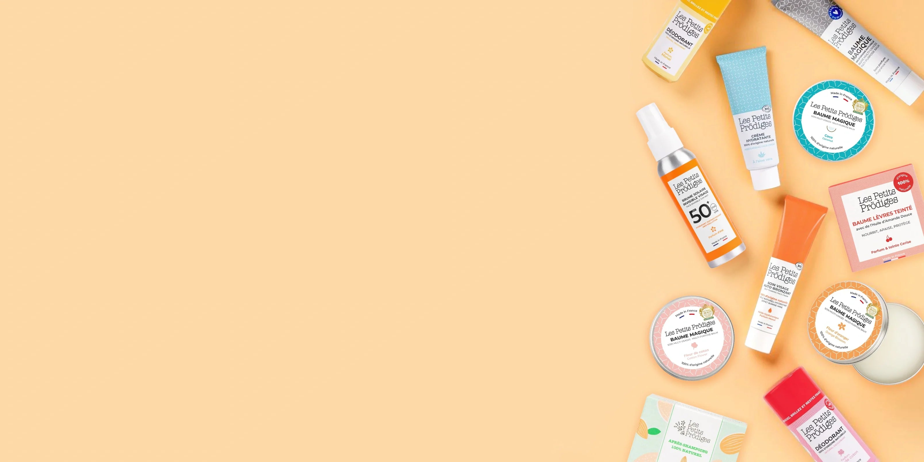 Les Petits Prödiges : cosmétiques multi-usages français