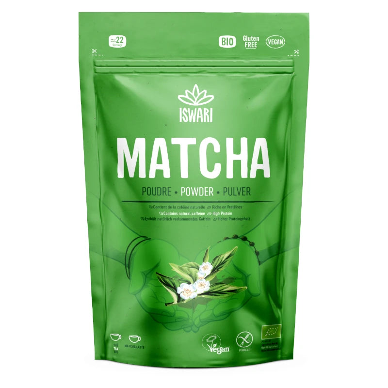 Bio-Matcha-Teepulver – 70 g – Iswari