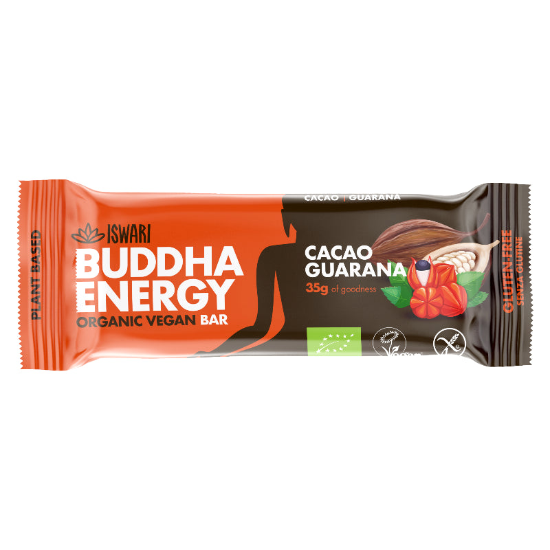 Bio-Energieriegel aus Kakao und Guarana