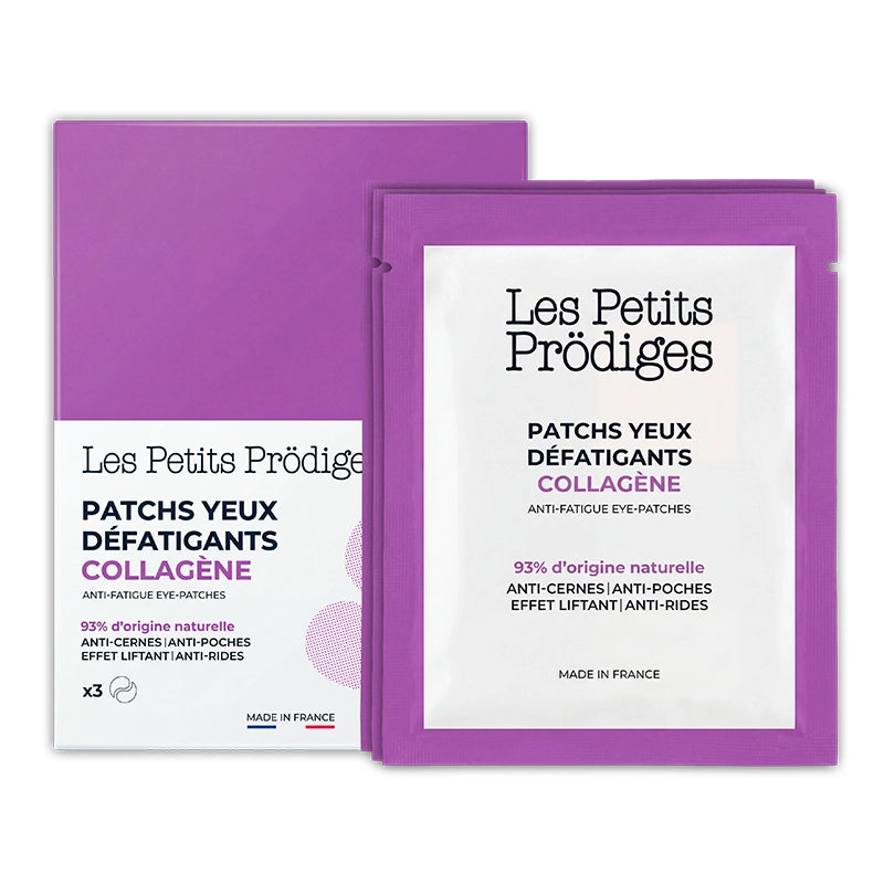 Patchs yeux défatigants collagène