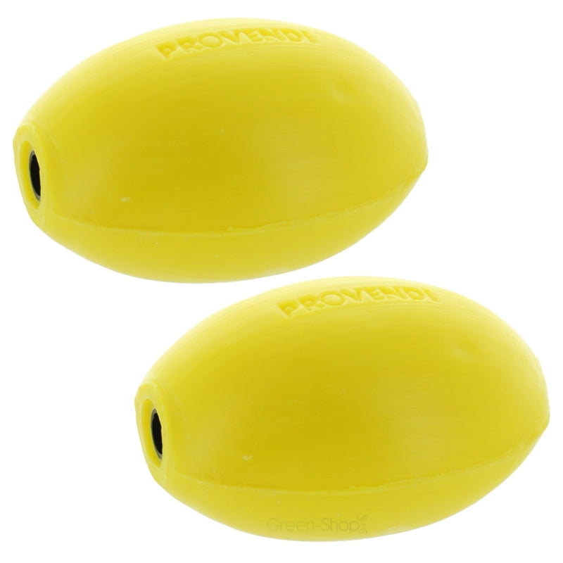 2 natürliche gelbe Drehseifen, Zitrone & Apfel - 2 x 290 g - Provendi
