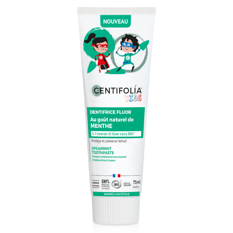 Dentifrice fluor menthe enfants BIO