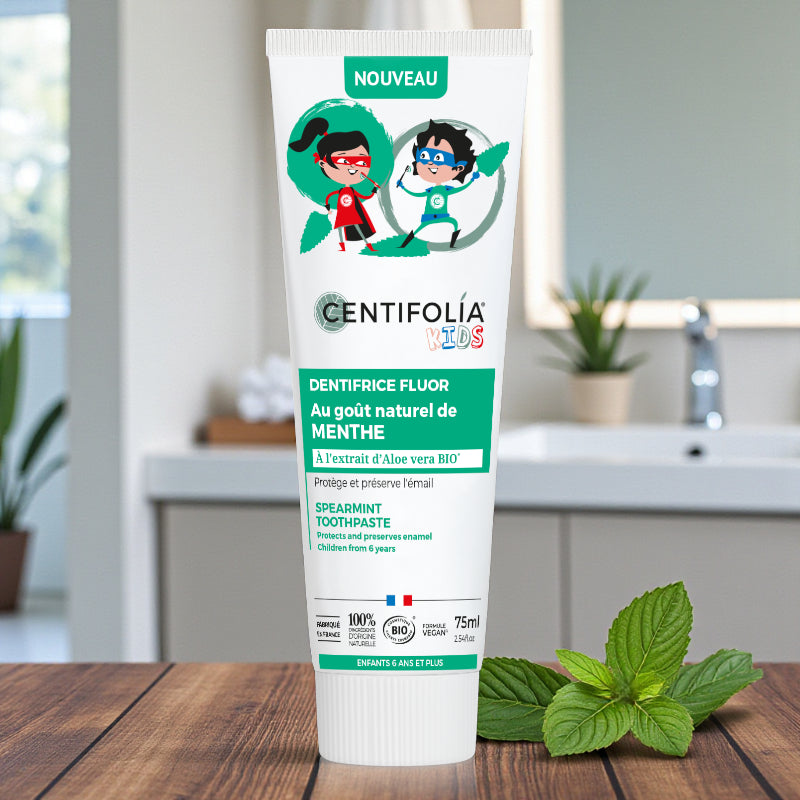 Dentifrice fluor menthe enfants BIO