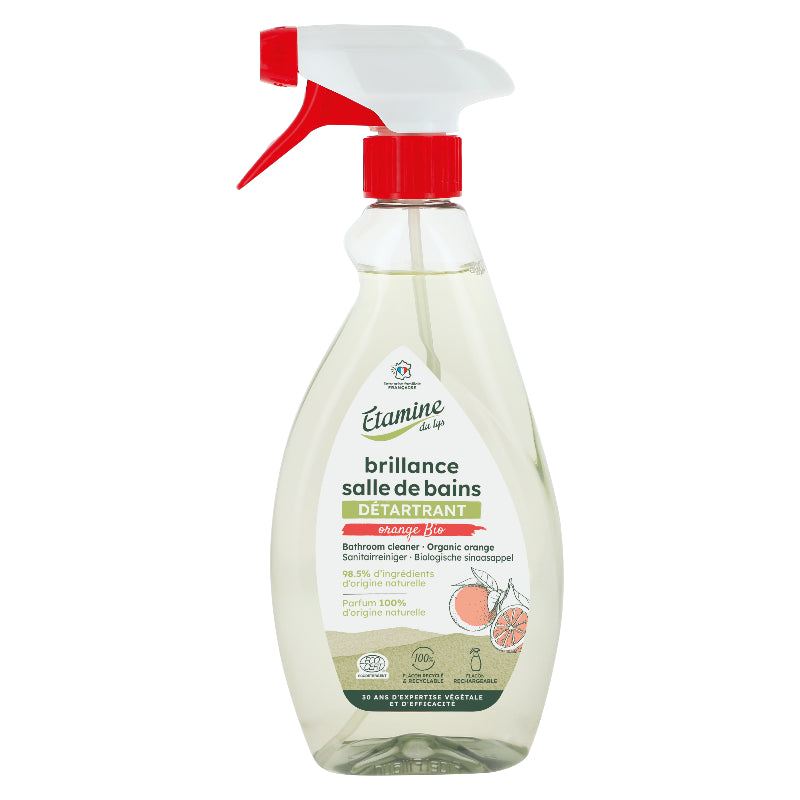 Nettoyant brillance salle de bains écologique orange