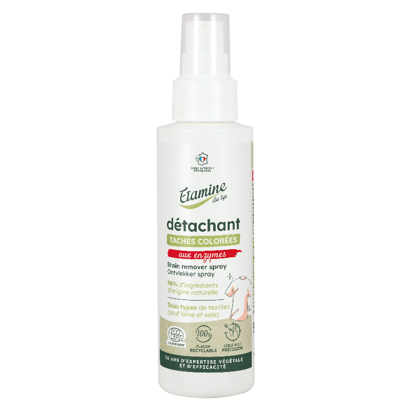 Spray détachant taches colorées écologique