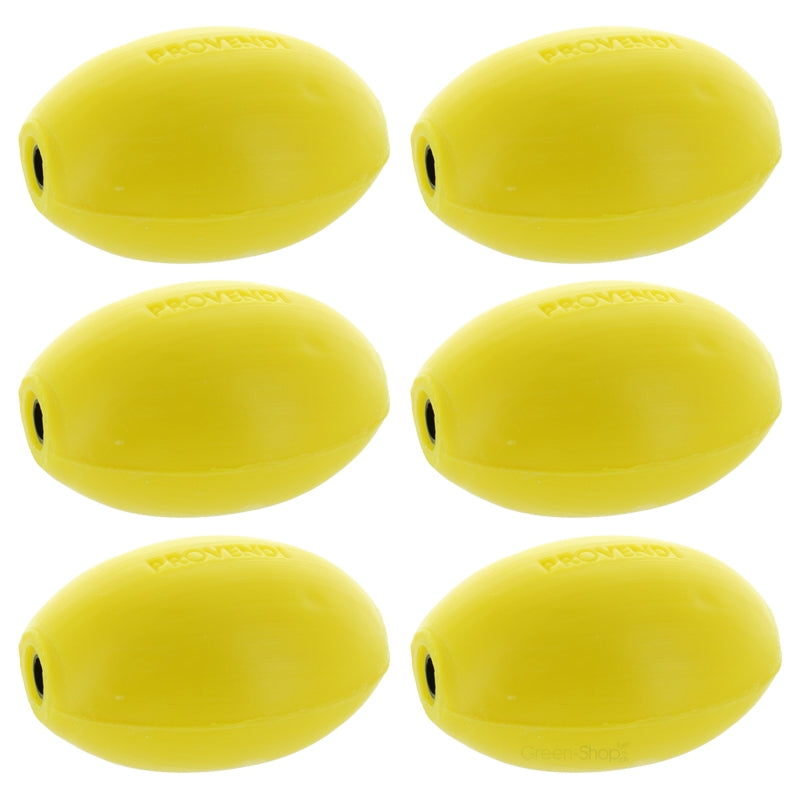 6 natürliche gelbe Drehseifen, Zitrone & Apfel - 6 x 290 g - Provendi