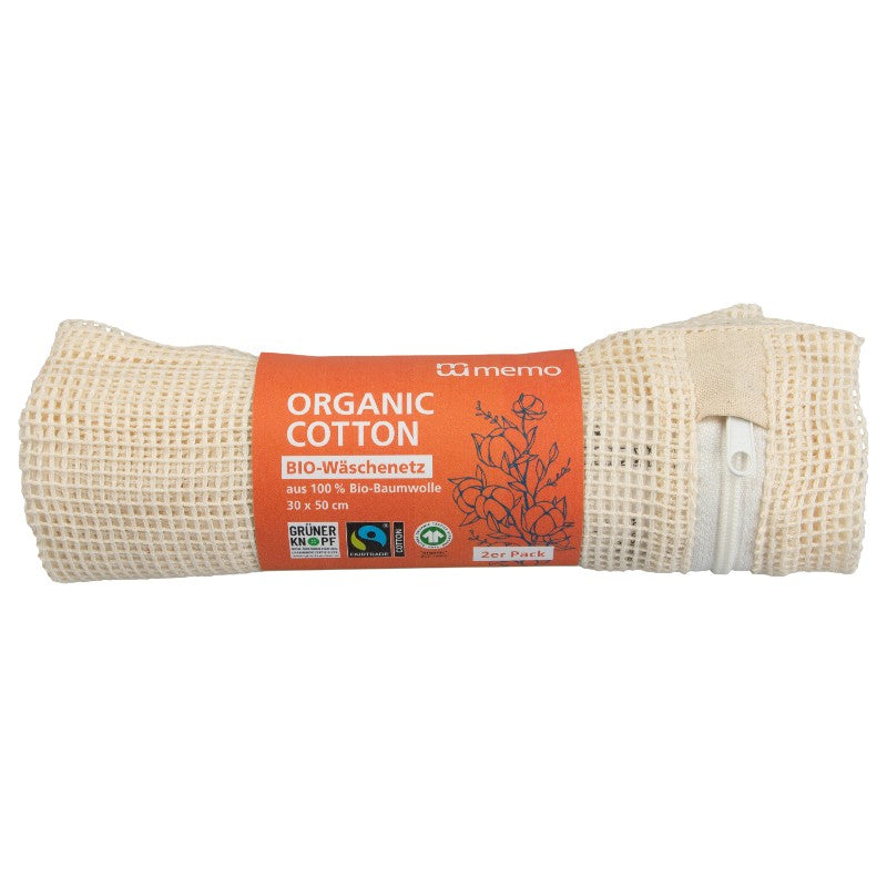 Wäschesäcke aus Bio-Baumwolle – 2 Stück – Memo