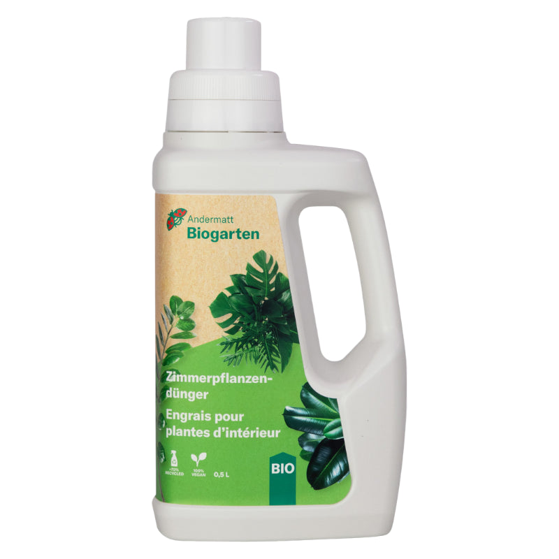 Flüssigdünger für Zimmerpflanzen – 500 ml – Andermatt Biogarten