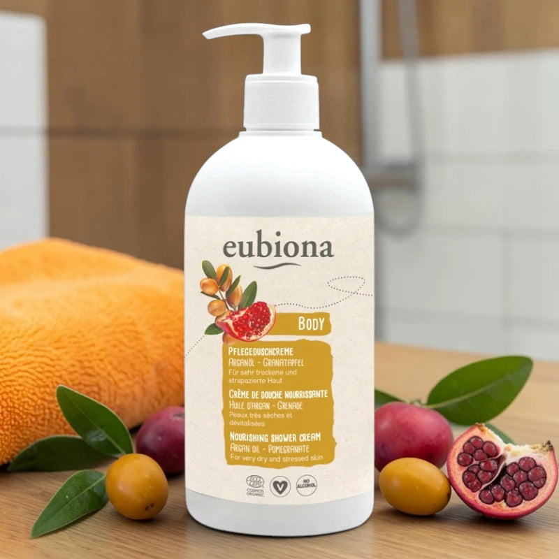 Nährende Duschcreme Argan & Granatapfel BIO - 500ml