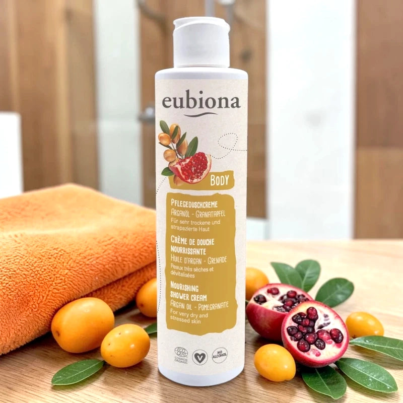 Nährende Duschcreme Argan & Granatapfel BIO - 200ml