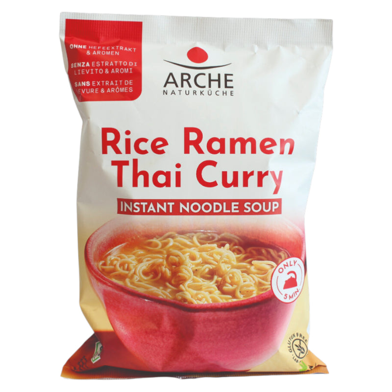 Ramen au riz thaï curry BIO