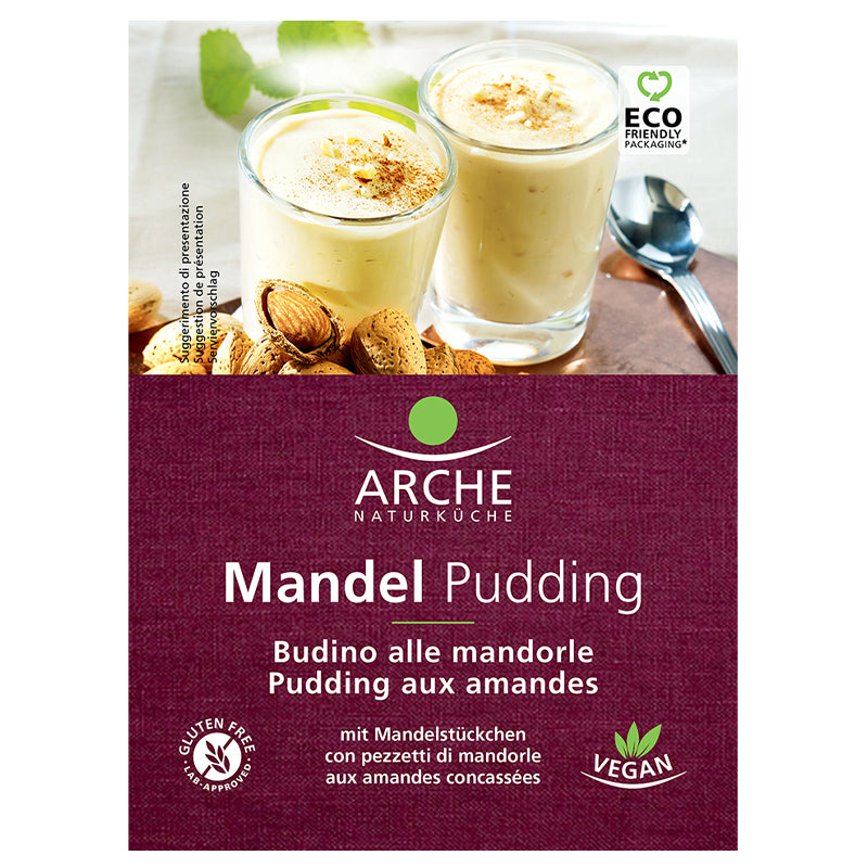 Bio-Mandelpudding