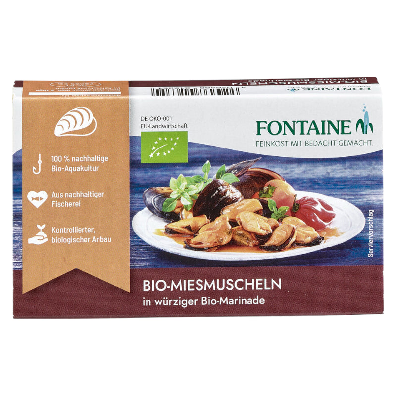 Moules en marinade épicée BIO