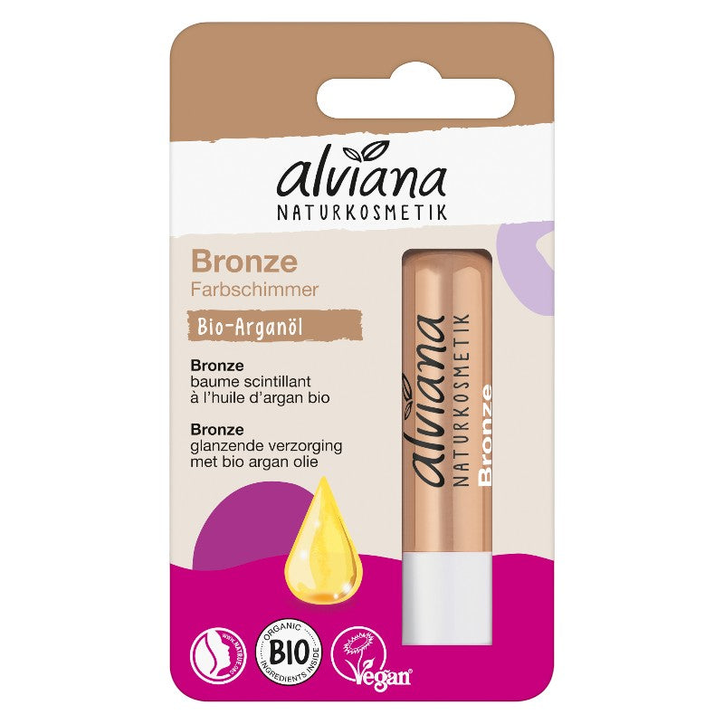 Baume à lèvres bronze argan & macadamia BIO