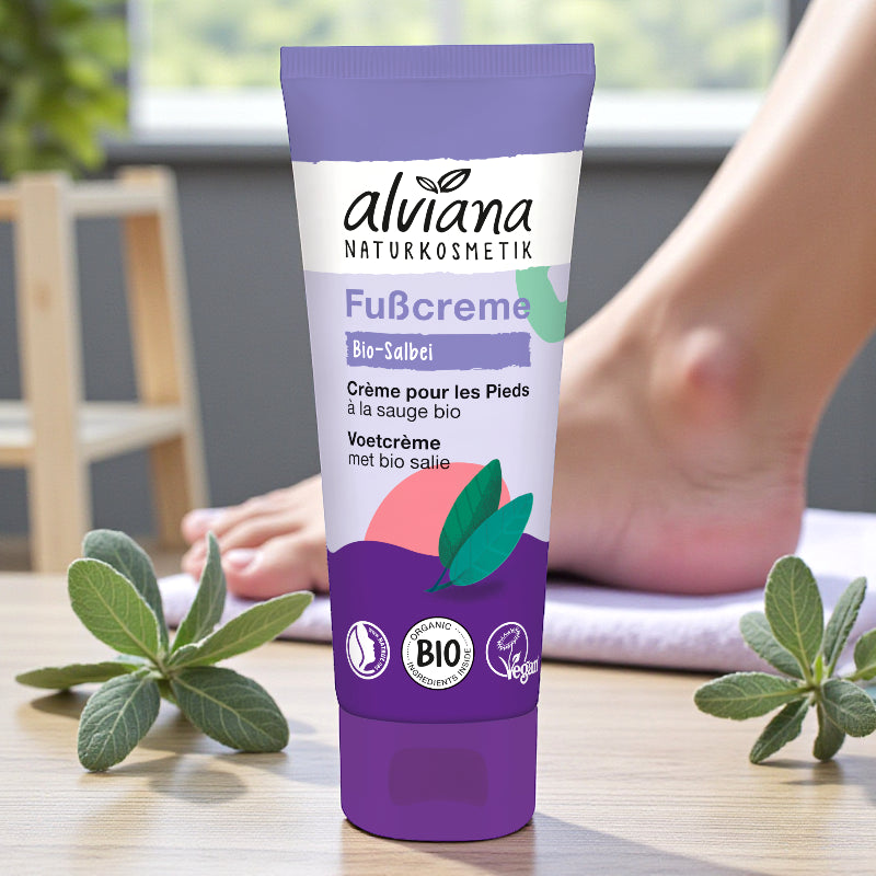 Crème pour les pieds sauge BIO