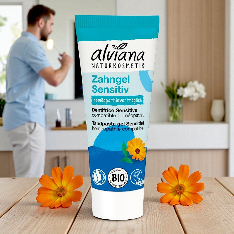 Dentifrice sensitive gardénia sans fluor
