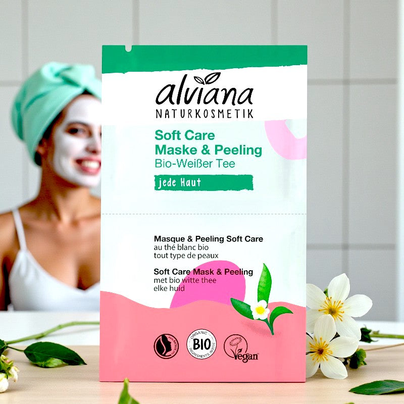 Masque & peeling soft care thé blanc BIO