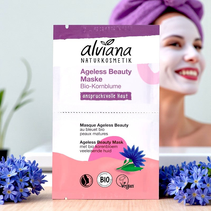 Masque tissu ageless beauty bleuet BIO
