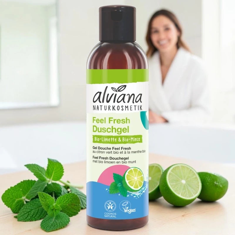 Alviana - Gel douche Feel Fresh citron vert & menthe 250ml