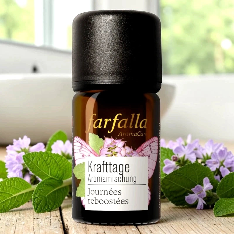 Synergie ätherischer Öle Krafttage