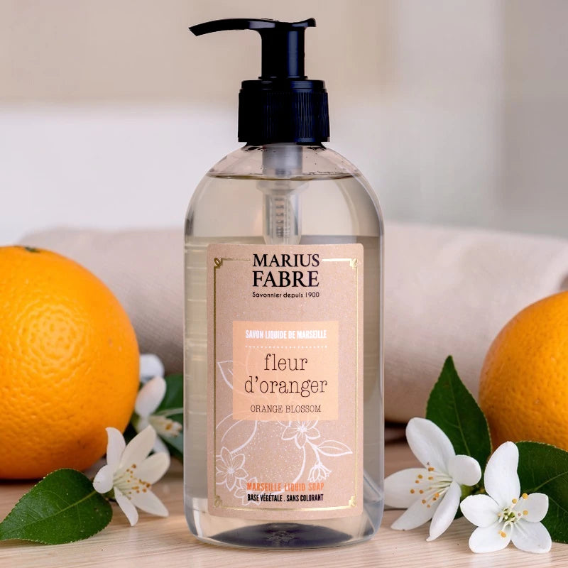 Marseiller Flüssigseife Orangenblüte