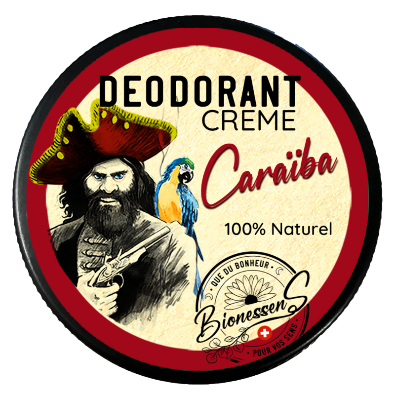 Déodorant crème Caraïba senteur boisée