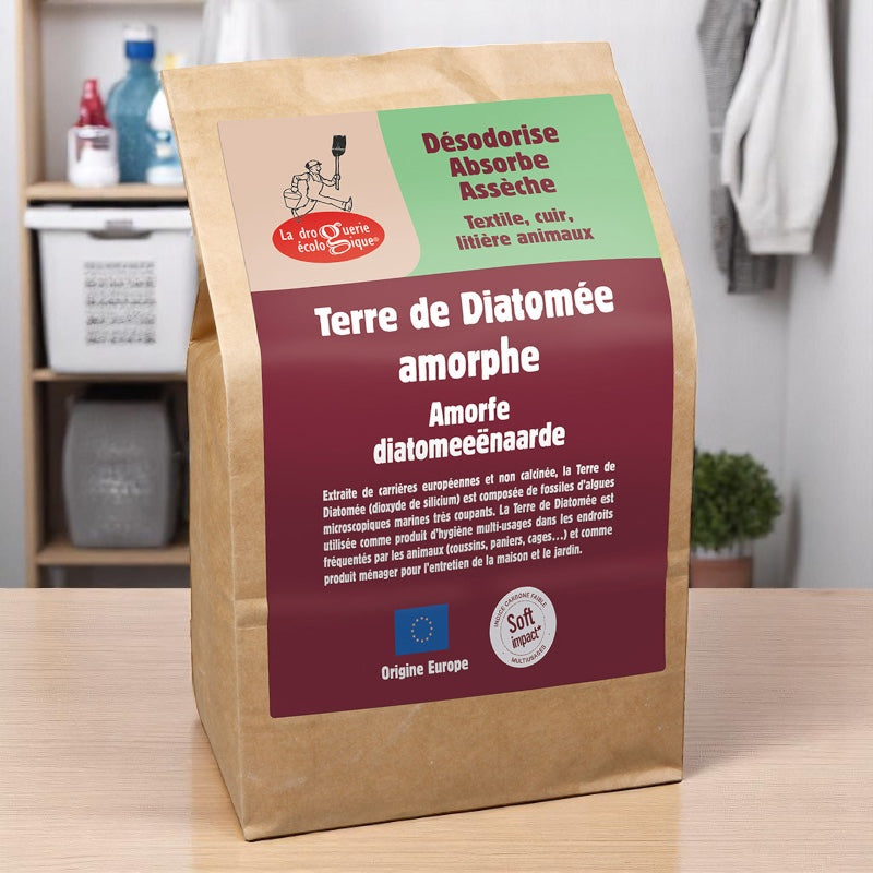 Terre de diatomée 1 kg – insecticide naturel en poudre (amorphe)