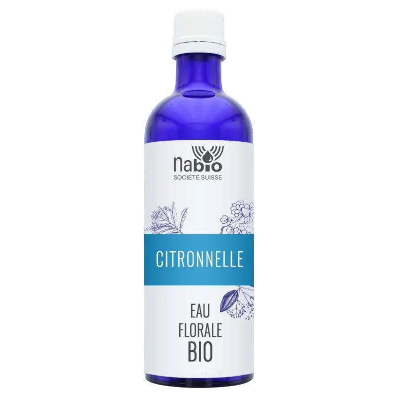 Bio-Zitronengrasblütenwasser – 200 ml – Nabio