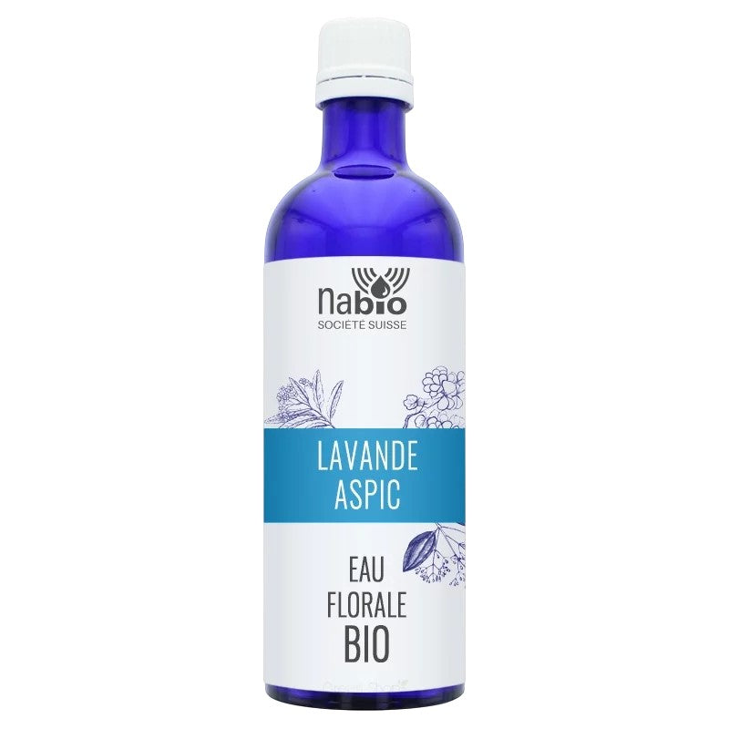 Bio-Lavendelblütenwasser (Spike) – 200 ml – Nabio