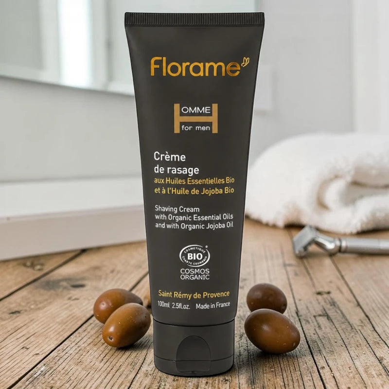 Crème de rasage homme jojoba BIO