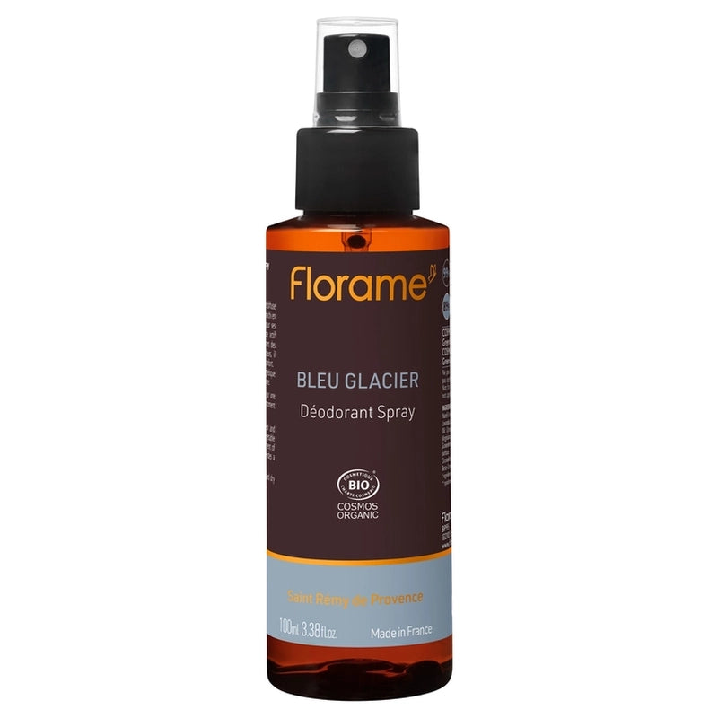 Déodorant spray homme bleu glacier BIO