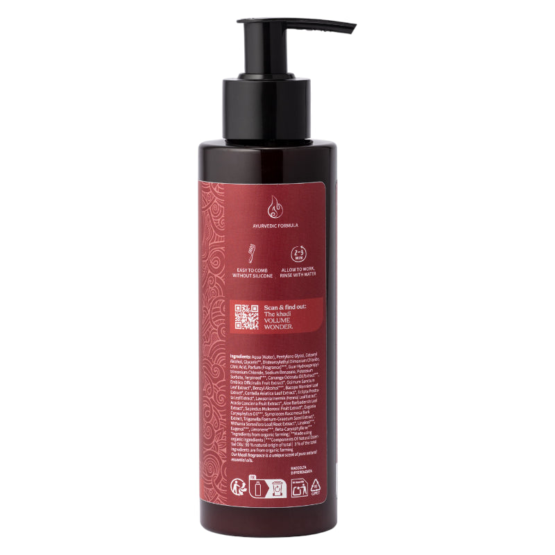 Après-shampooing volume ayurvédique amla - 200ml - Khadi