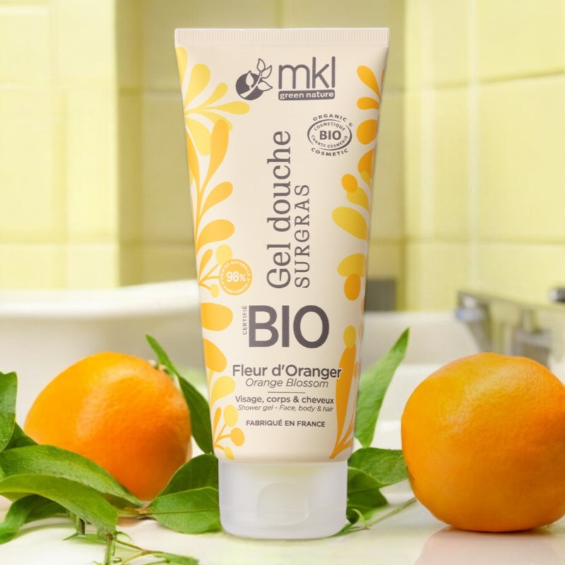 Gel douche BIO fleur d'oranger