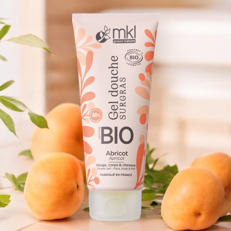 Gel douche BIO abricot