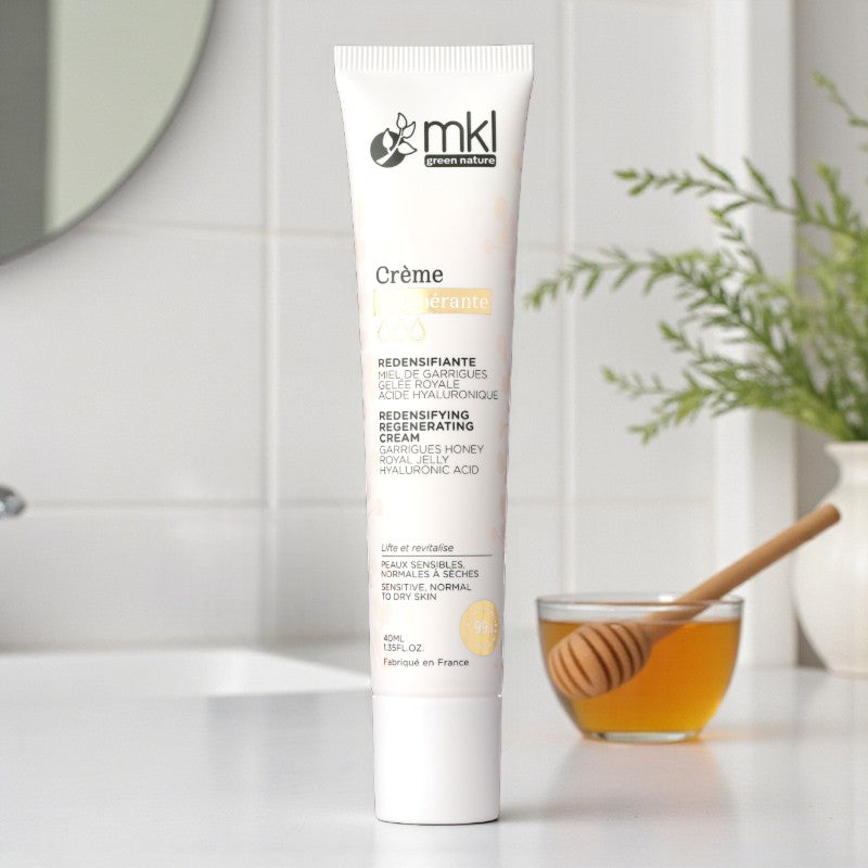 Regenerierende Creme mit Bio-Honig und Gelée Royale – 40 ml – MKL Green Nature