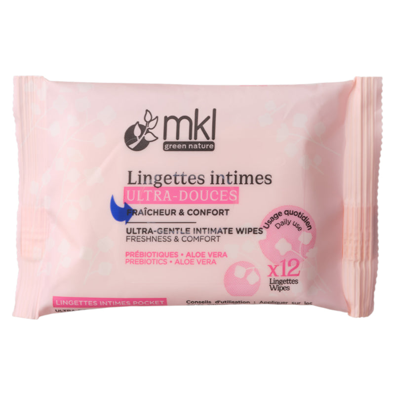 Lingettes intimes ultra-douces prébiotiques