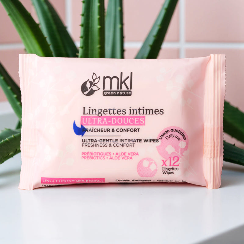 Lingettes intimes ultra-douces prébiotiques