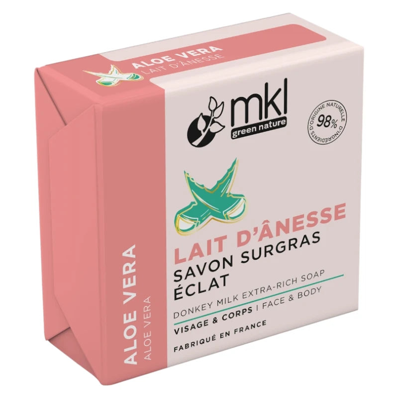 Rückfettende Eselsmilch-Seife Aloe Vera