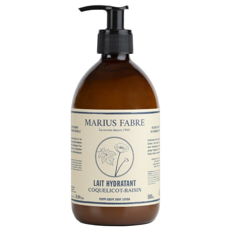 Mohn & Traube Feuchtigkeitsspendende Körperlotion - 500 ml - Marius Fabre