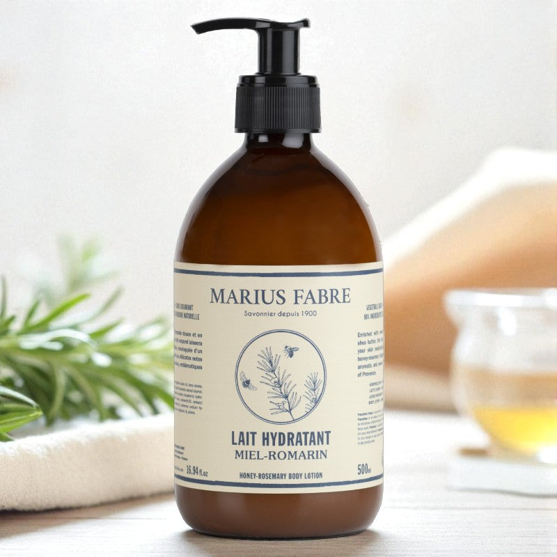 Feuchtigkeitsspendende Körperlotion mit Honig und Rosmarin – 500 ml – Marius Fabre