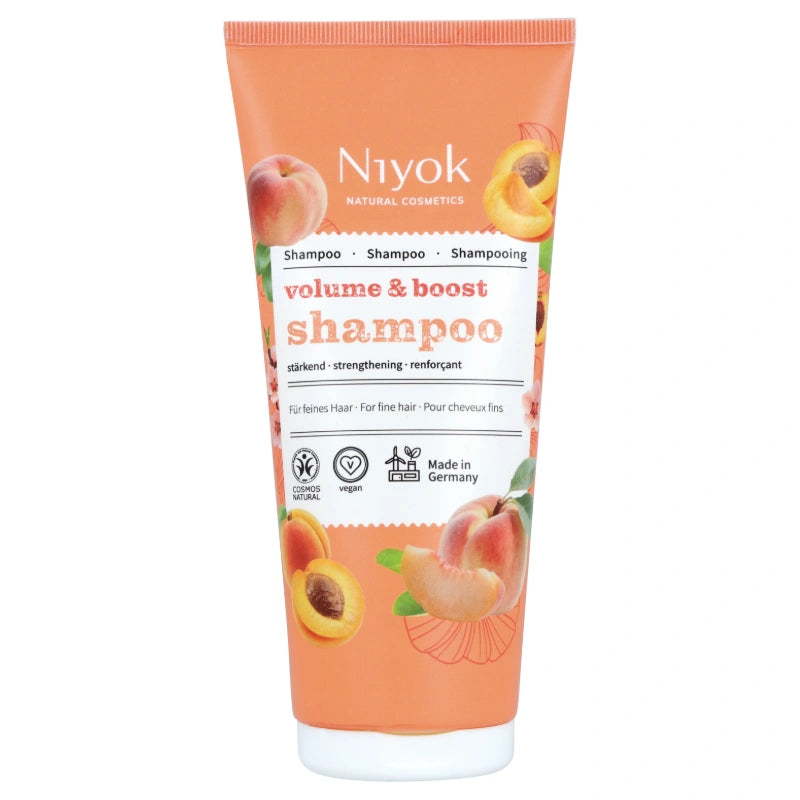 Shampooing volume & boost pêche & abricot