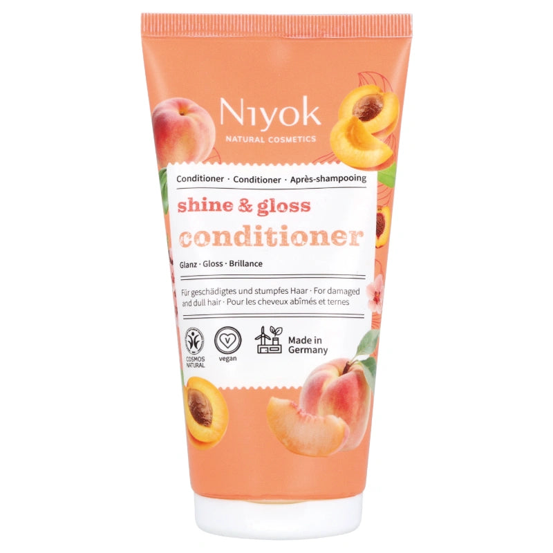 Après-shampooing shine & gloss pêche & abricot