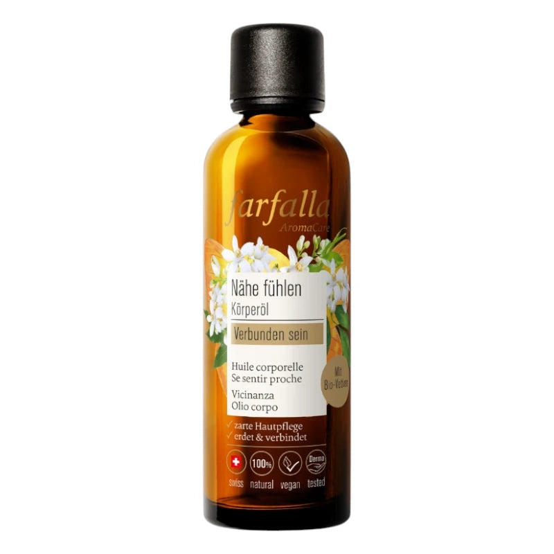 Körperöl Nähe fühlen Vetiver BIO