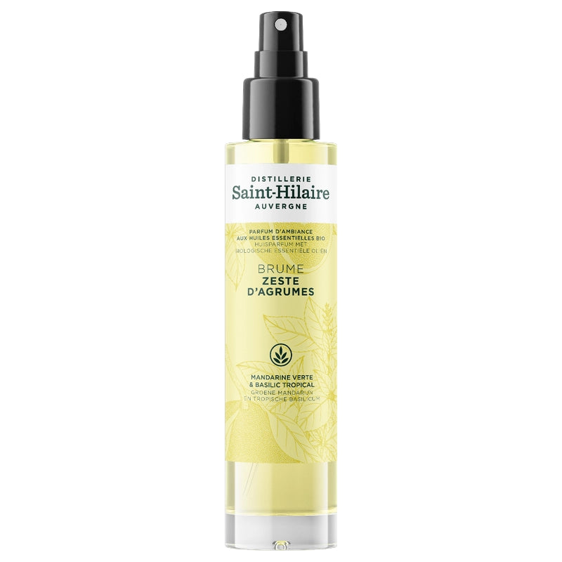 Brume parfumée zeste d'agrumes mandarine & basilic