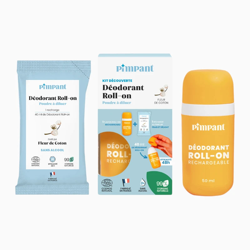 Kit découverte déodorant fleur de coton